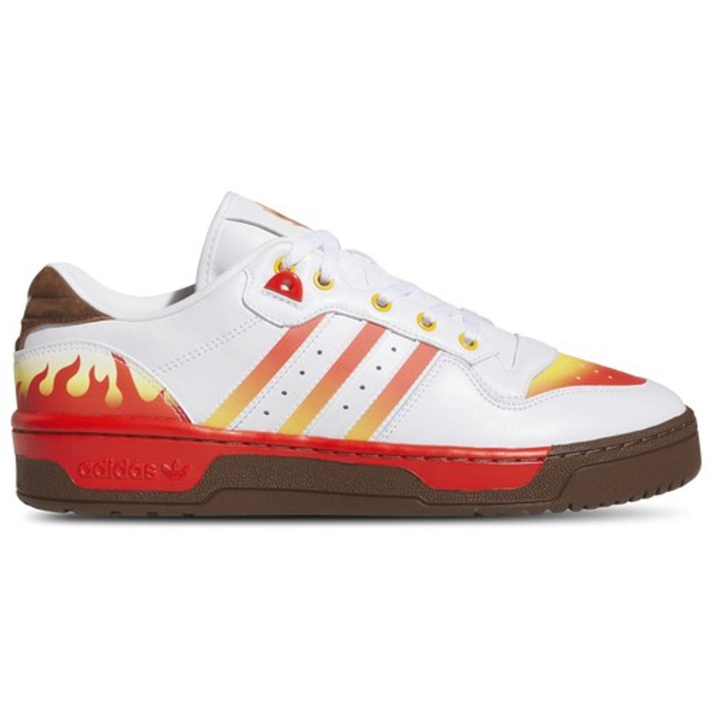 Adidas Rivalry Low Demon Slayer Mens Shoes Size 8.5 White/Red